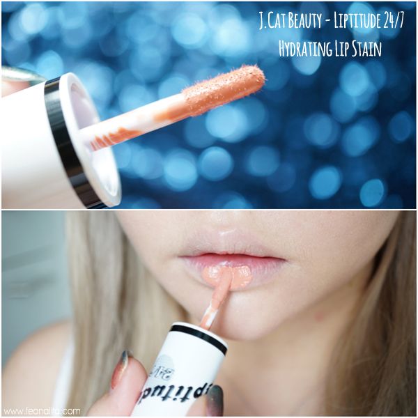 Color Swatch J.Cat Beauty Liptitude 24/7 Hydrating Lip Stain ลิป